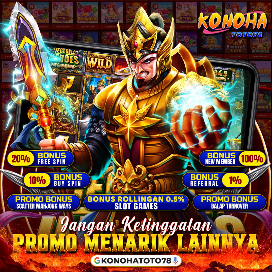 Konoha78: Slot Mahjong dan Slot Gacor Paling Populer